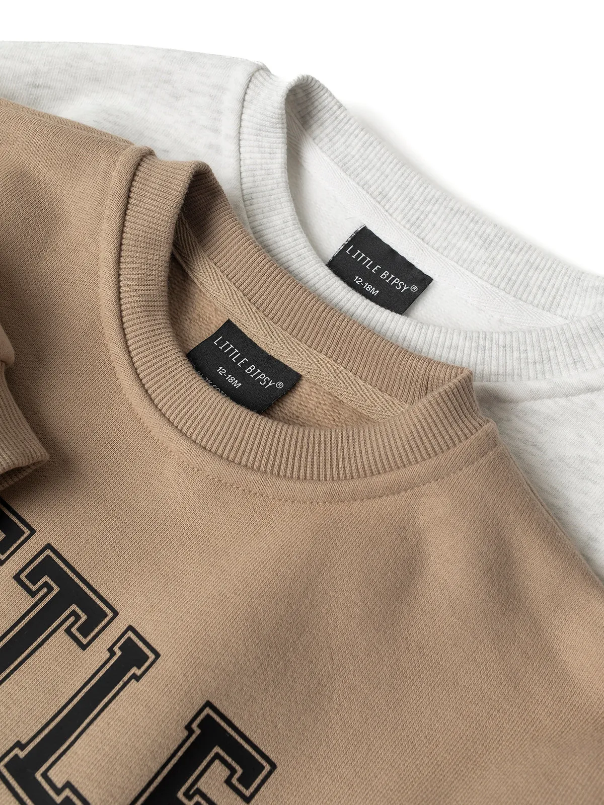 LB Collegiate Crewneck - Tan