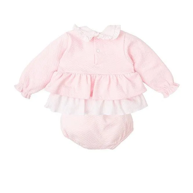 Light Pink Tiered Diaper Set