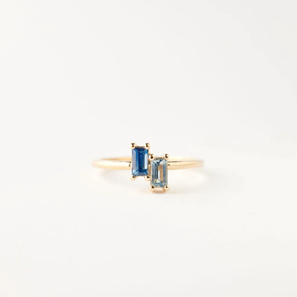 Lily-Mae Ring - Blue sapphire