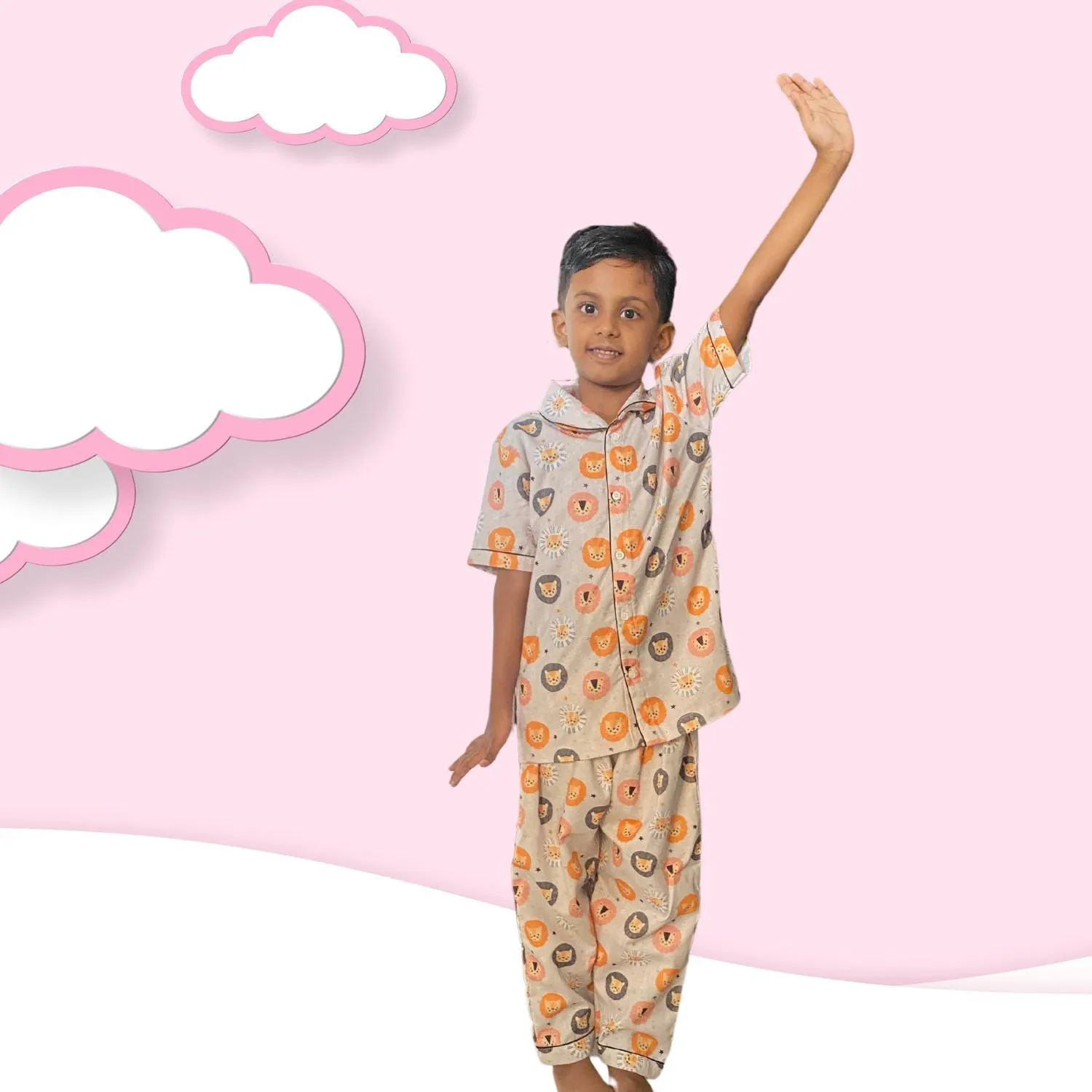 Lion Pajama Set