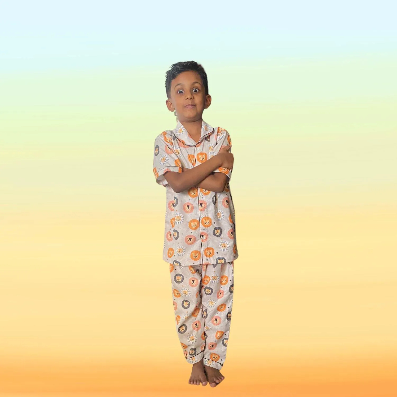 Lion Pajama Set