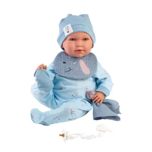 Llorens - Baby Boy Doll with Crying Mechanism, Clothing & Accessories: Mimo 42cm