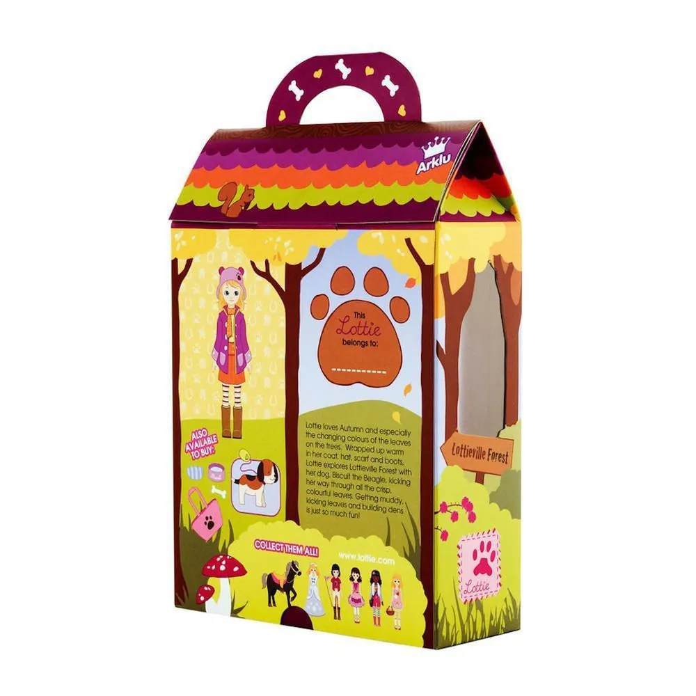 Lottie doll autumn leaves