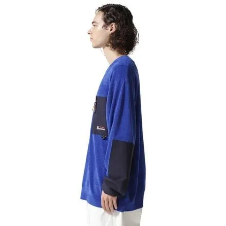 Manastash Crew Knit Mole sweatshirt, blue