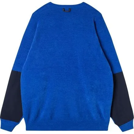 Manastash Crew Knit Mole sweatshirt, blue