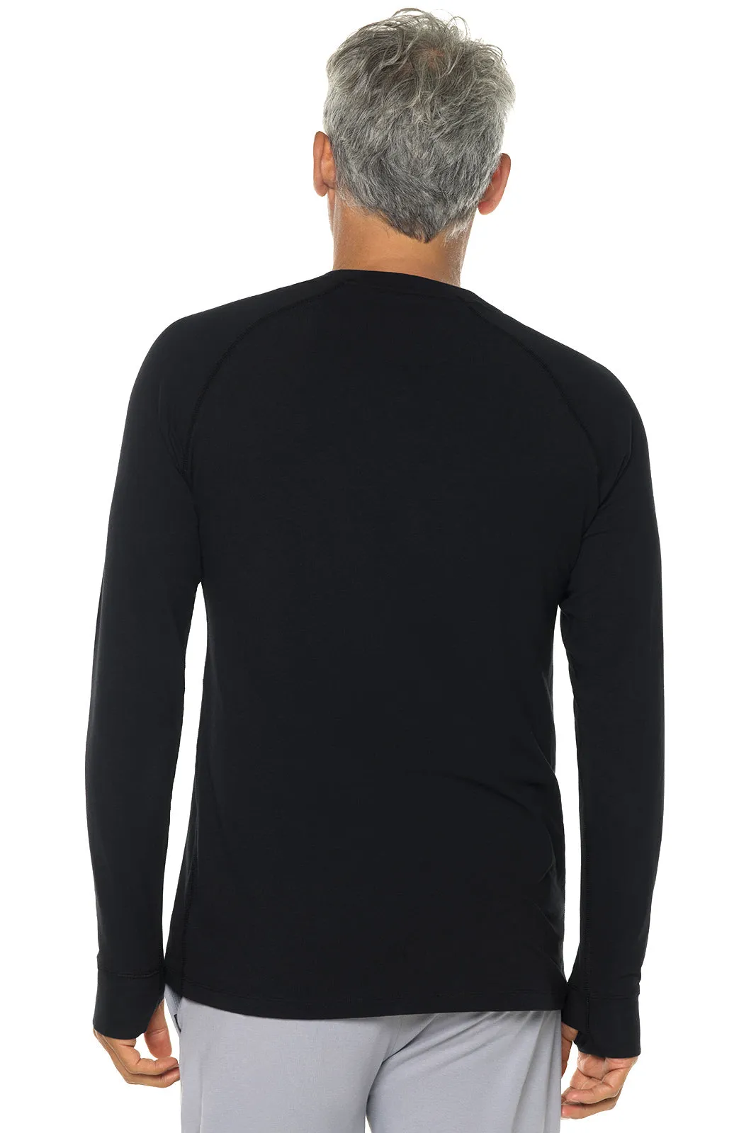 Men's LumaLeo Long Sleeve T-Shirt  |  Black