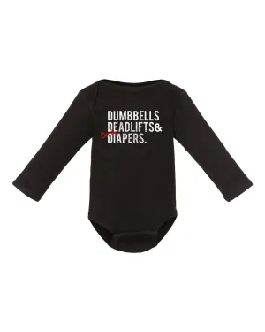 Mini-Me Triple D LONG Sleeve Onesie