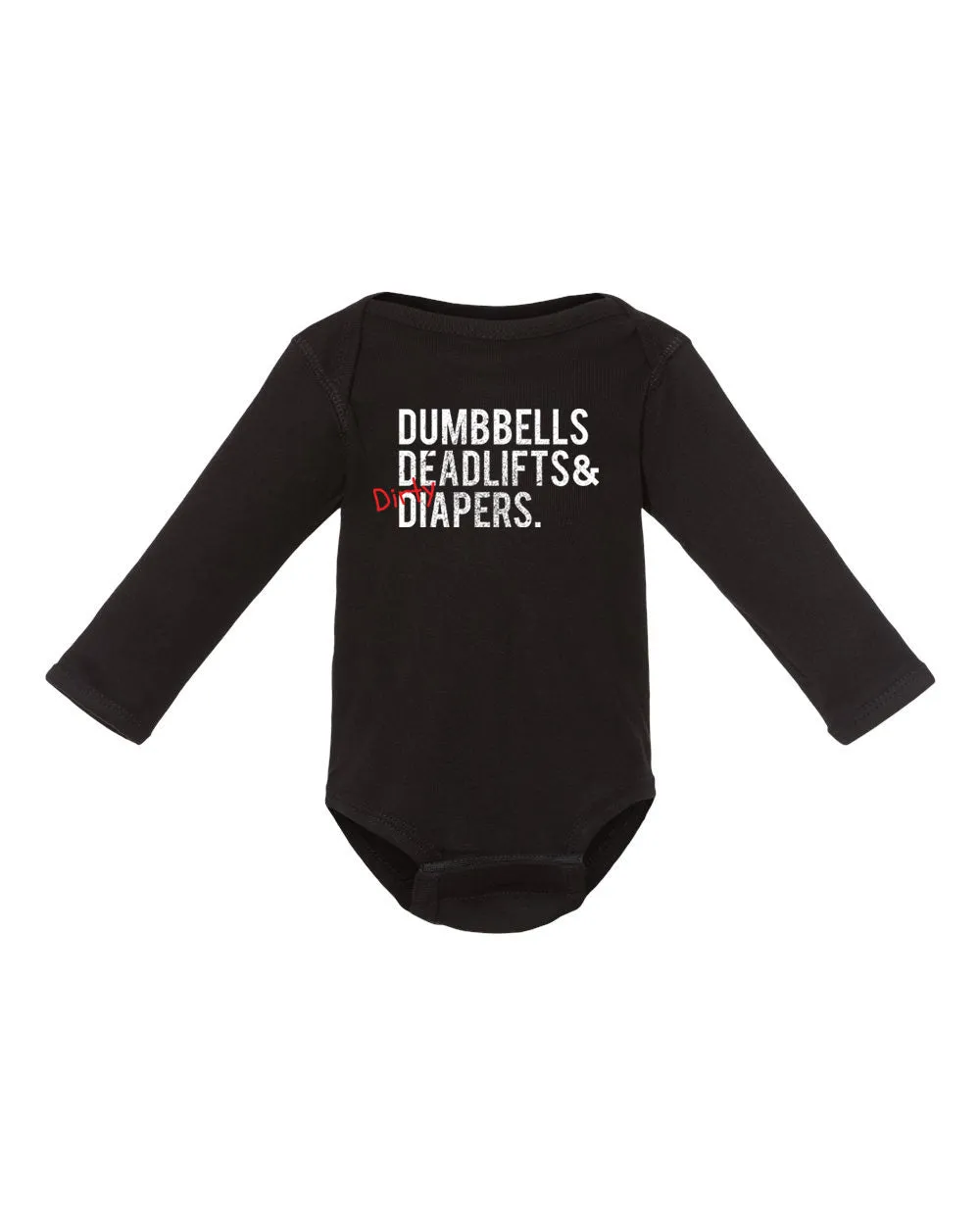 Mini-Me Triple D LONG Sleeve Onesie