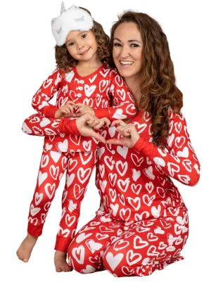 Mommy And Me My Heart To Yours Pajama Set