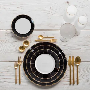 Nero 16-Piece Plate Set Serves 4