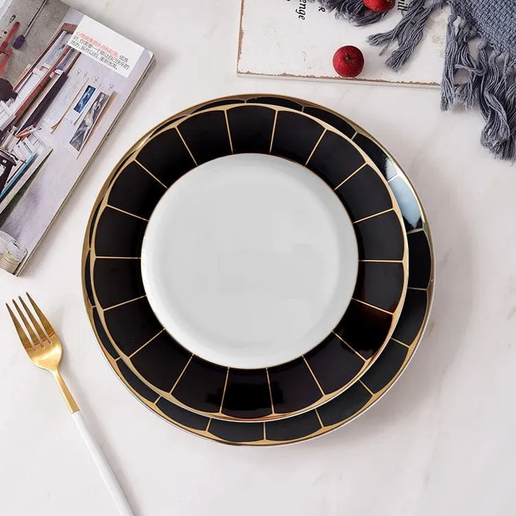 Nero 16-Piece Plate Set Serves 4