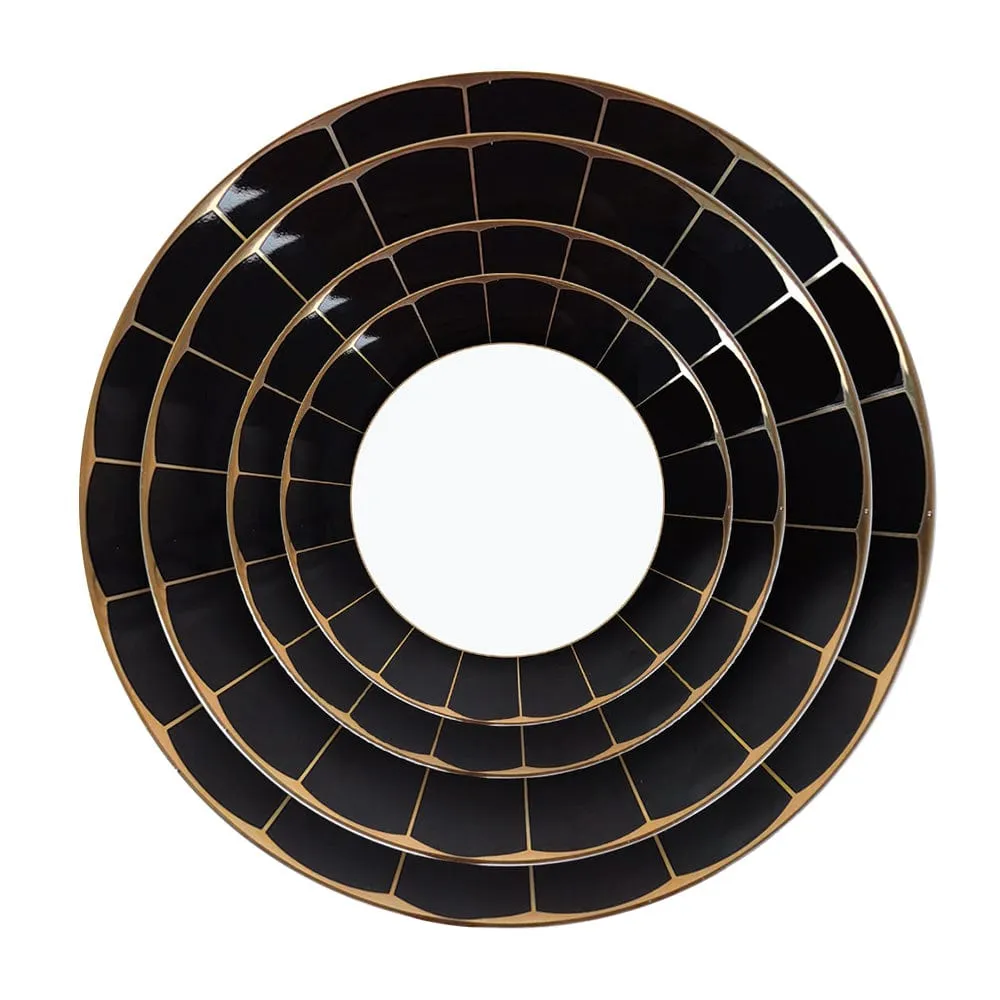 Nero 16-Piece Plate Set Serves 4