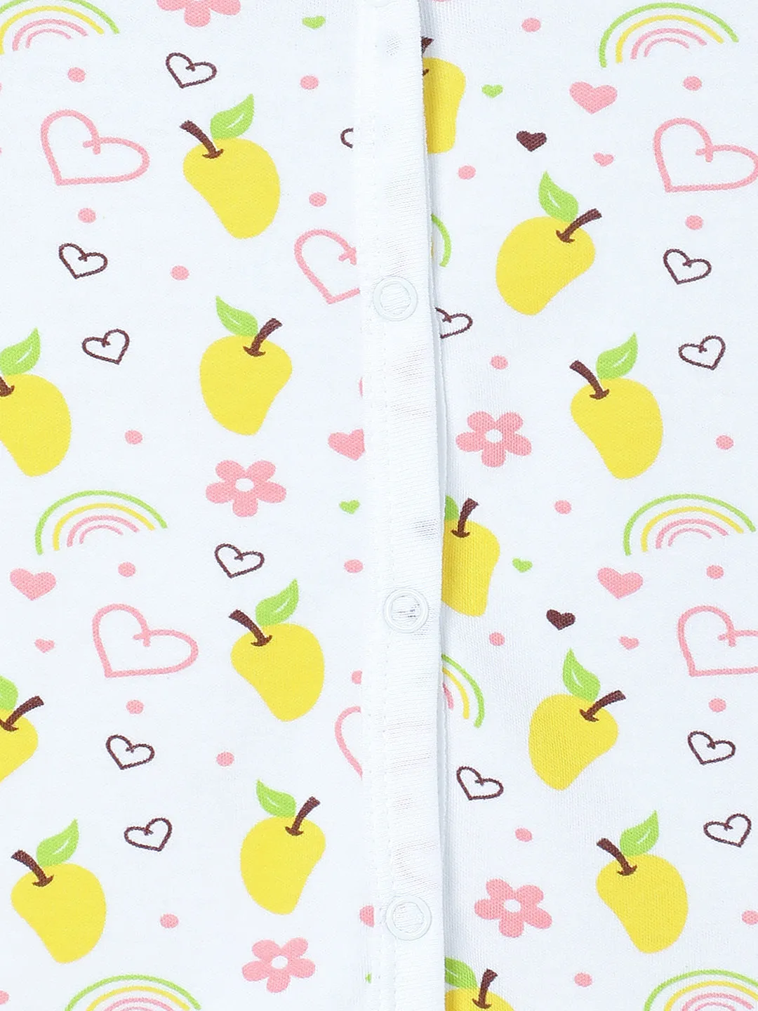 Newborn and Infant Pajama Set Combo of 2: Mango Mia-Fruitilicious