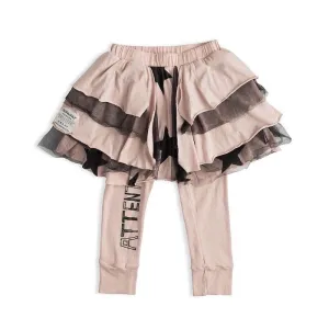 NUNUNU Attention leggings skirt Powder Pink