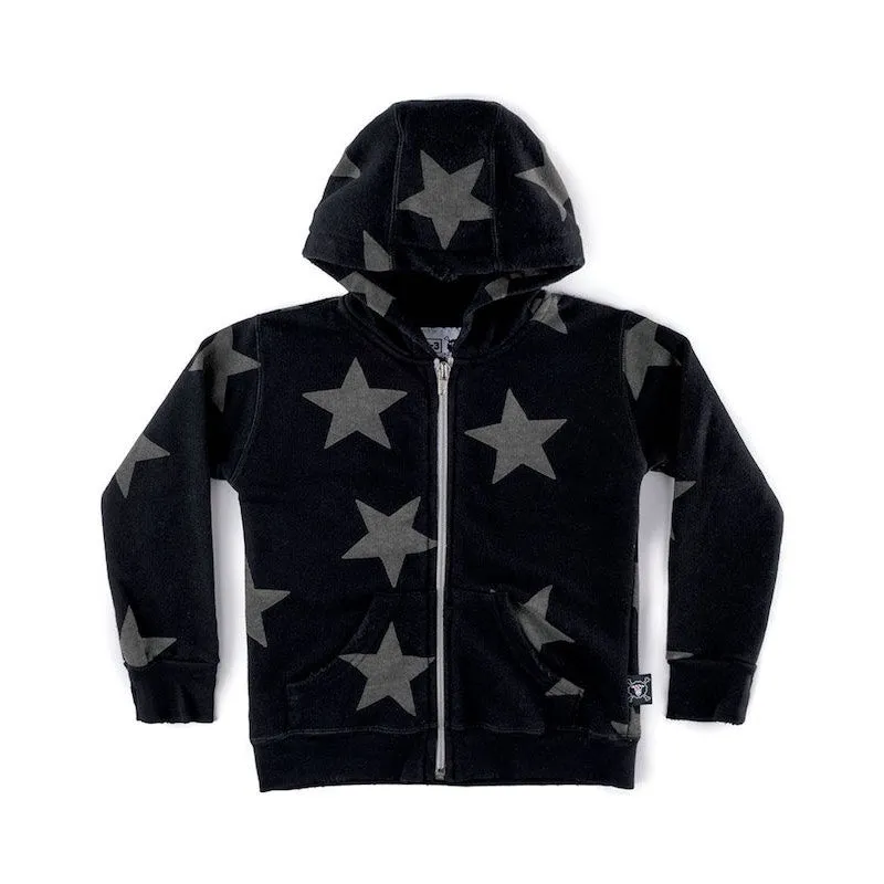 NUNUNU Star Zip Hoodie