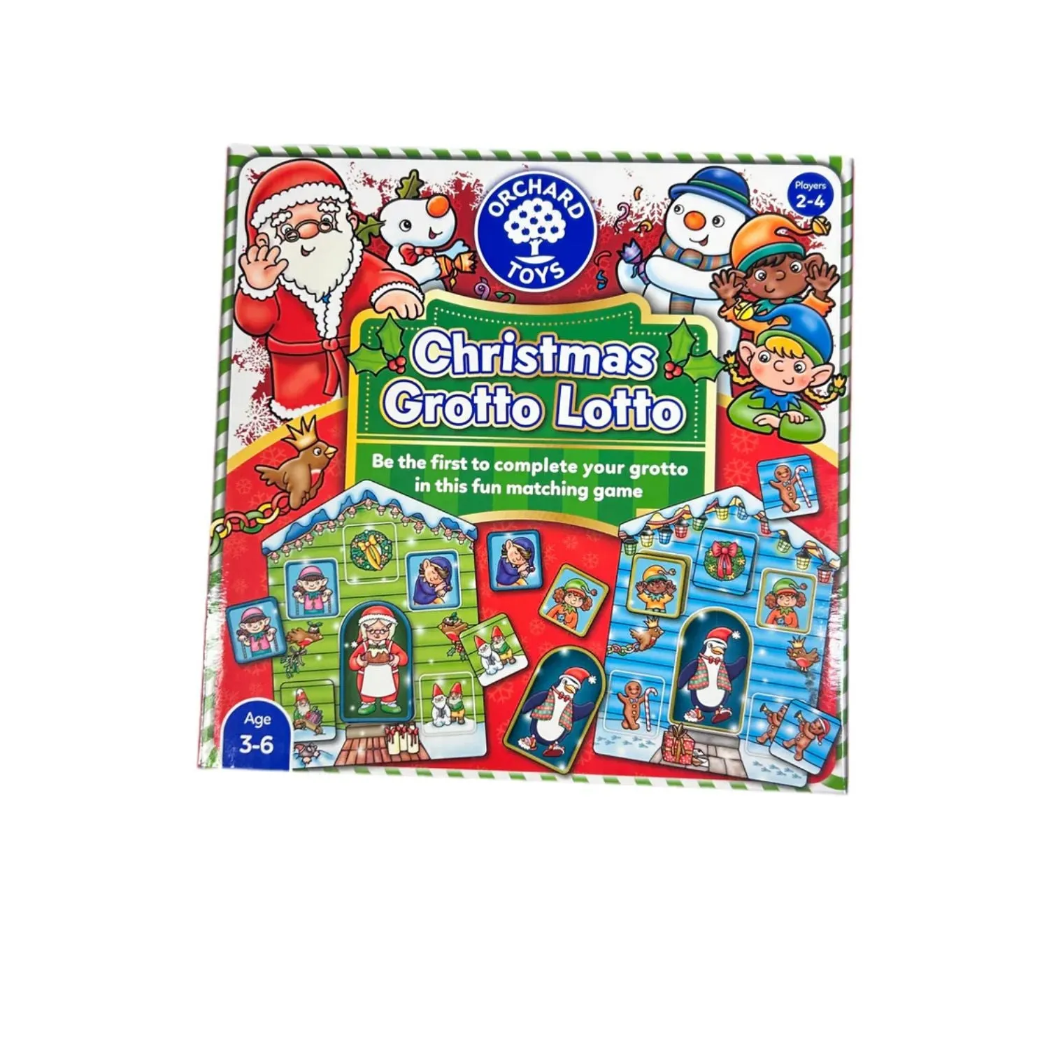 Orchard Toys Christmas Grotto Lotto Game