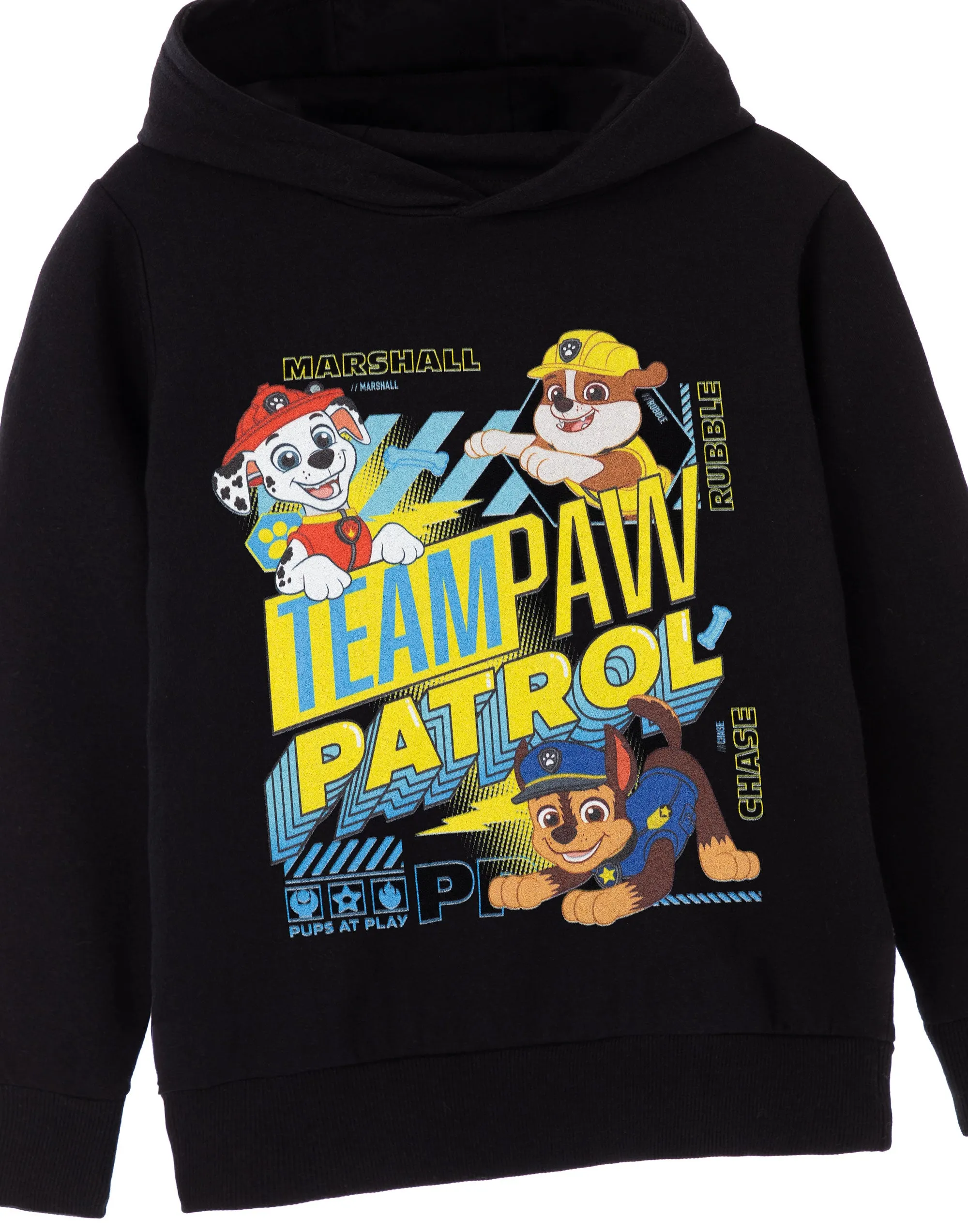 PAW Patrol Team Boys Black Hoodie