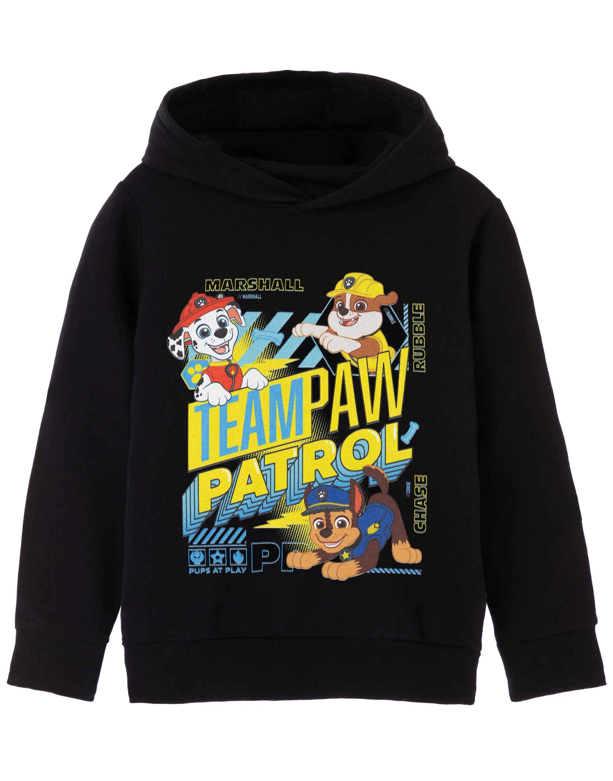 PAW Patrol Team Boys Black Hoodie