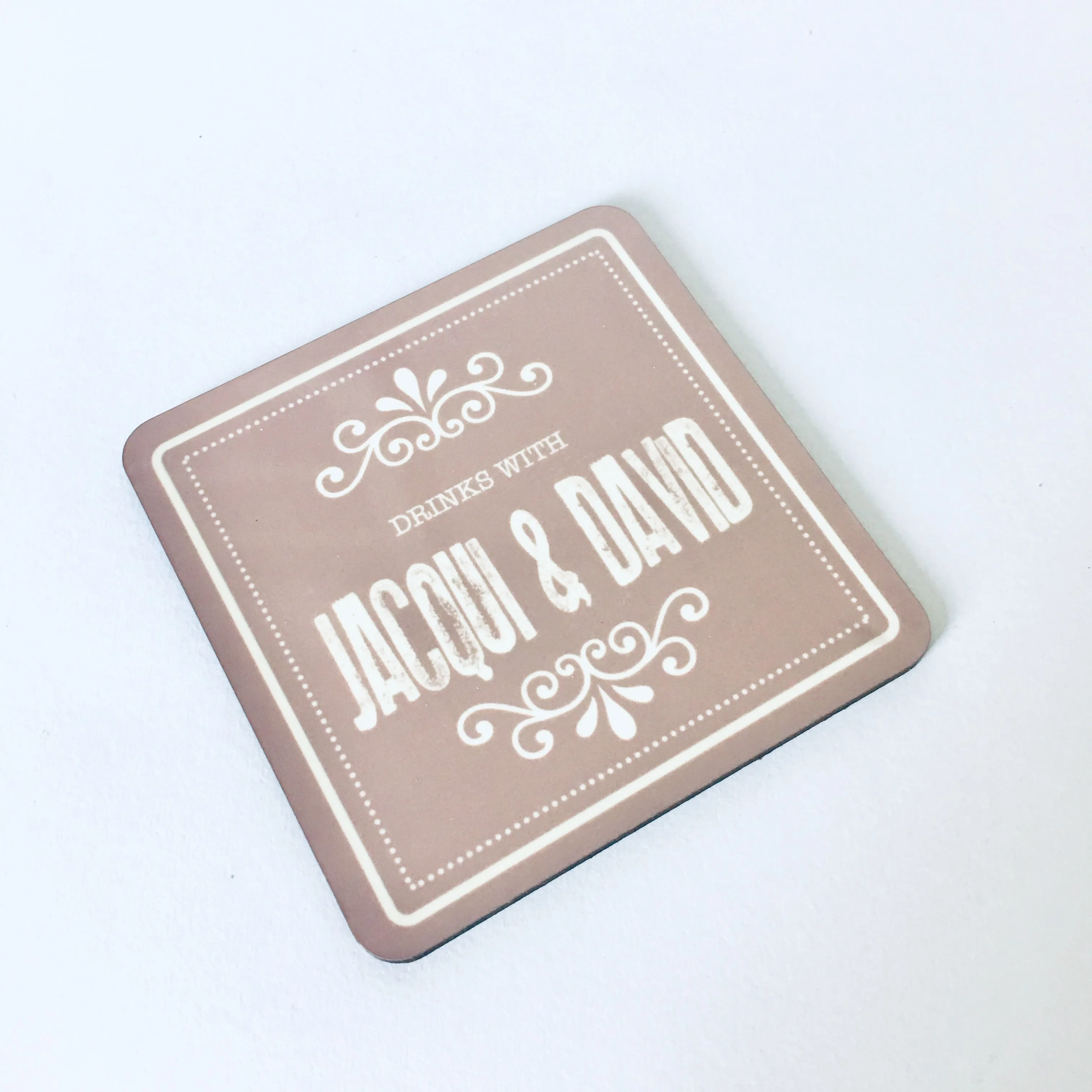 Personalised Drinks with ... Coasters