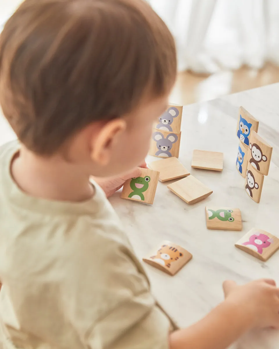 PlanToys Matching Animals Memory Game