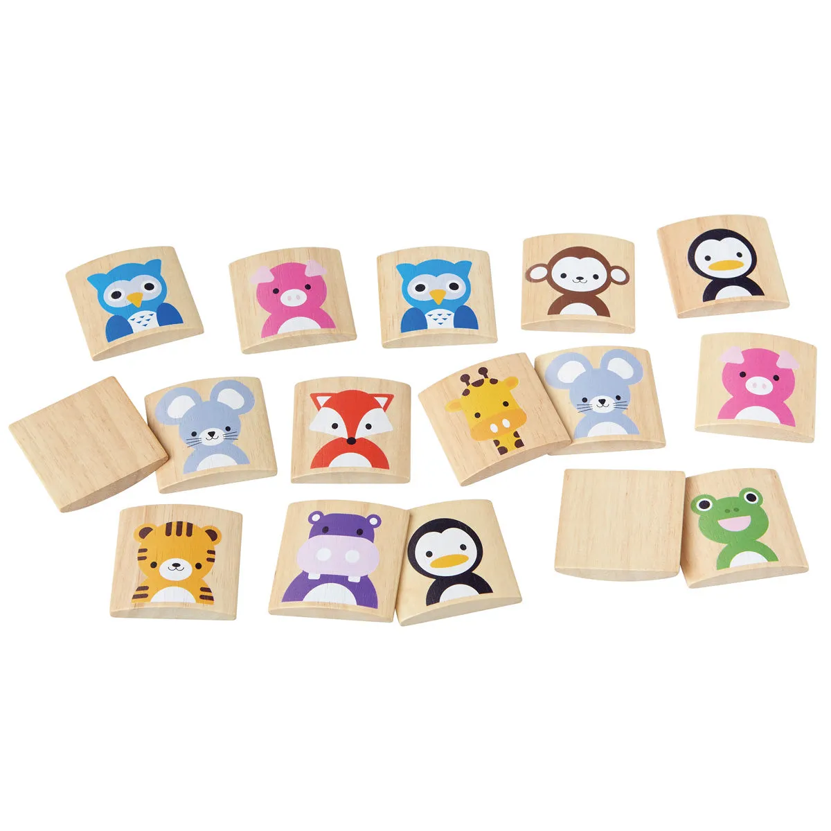 PlanToys Matching Animals Memory Game