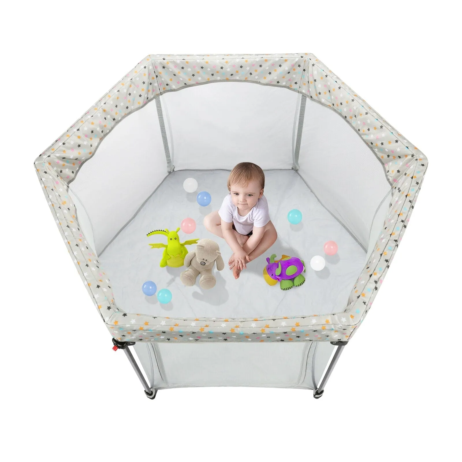 Portable Folding Playard for Babies, Toddler Indoor & Outdoor Play