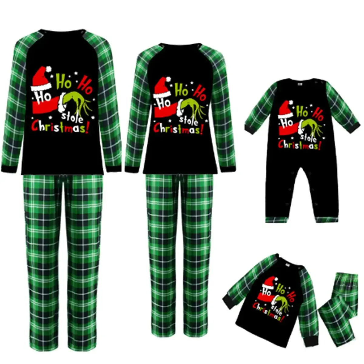 (PRE ORDER)  Family Christmas Grinch sleepwear Pj's Pyjamas Jammies  MUM  adult