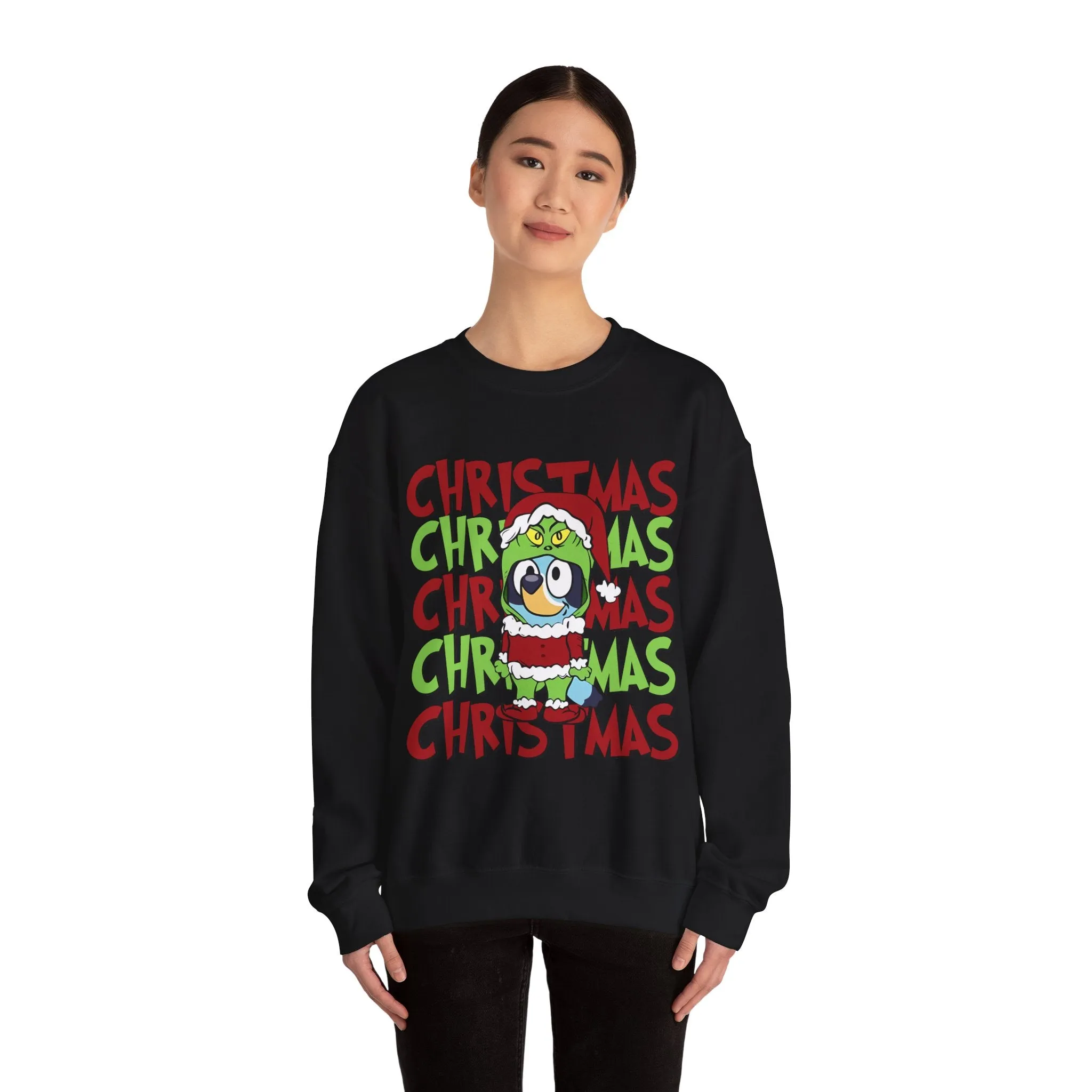 Princess Grace Funny Christmas Sweatshirt with Holiday Graphics