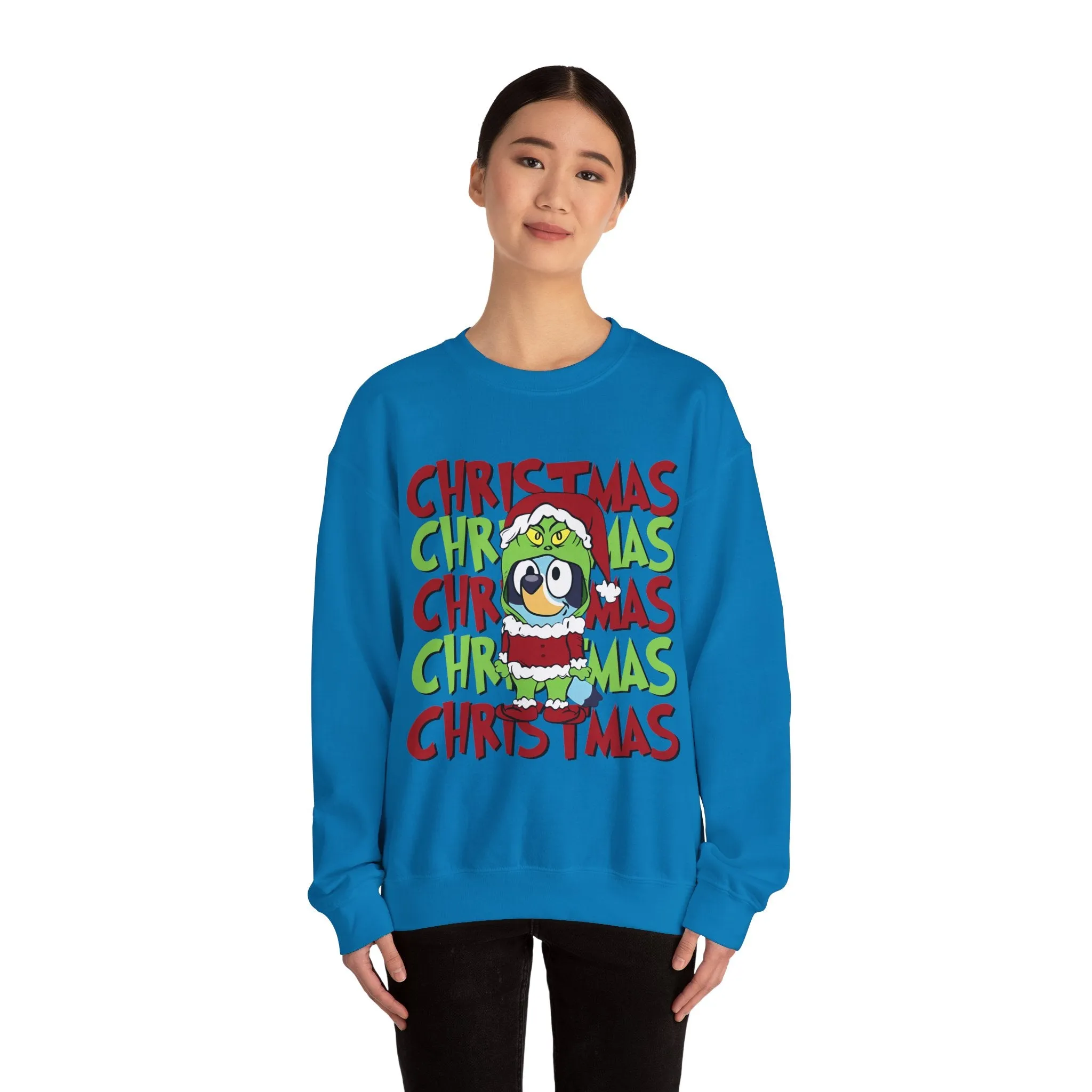 Princess Grace Funny Christmas Sweatshirt with Holiday Graphics