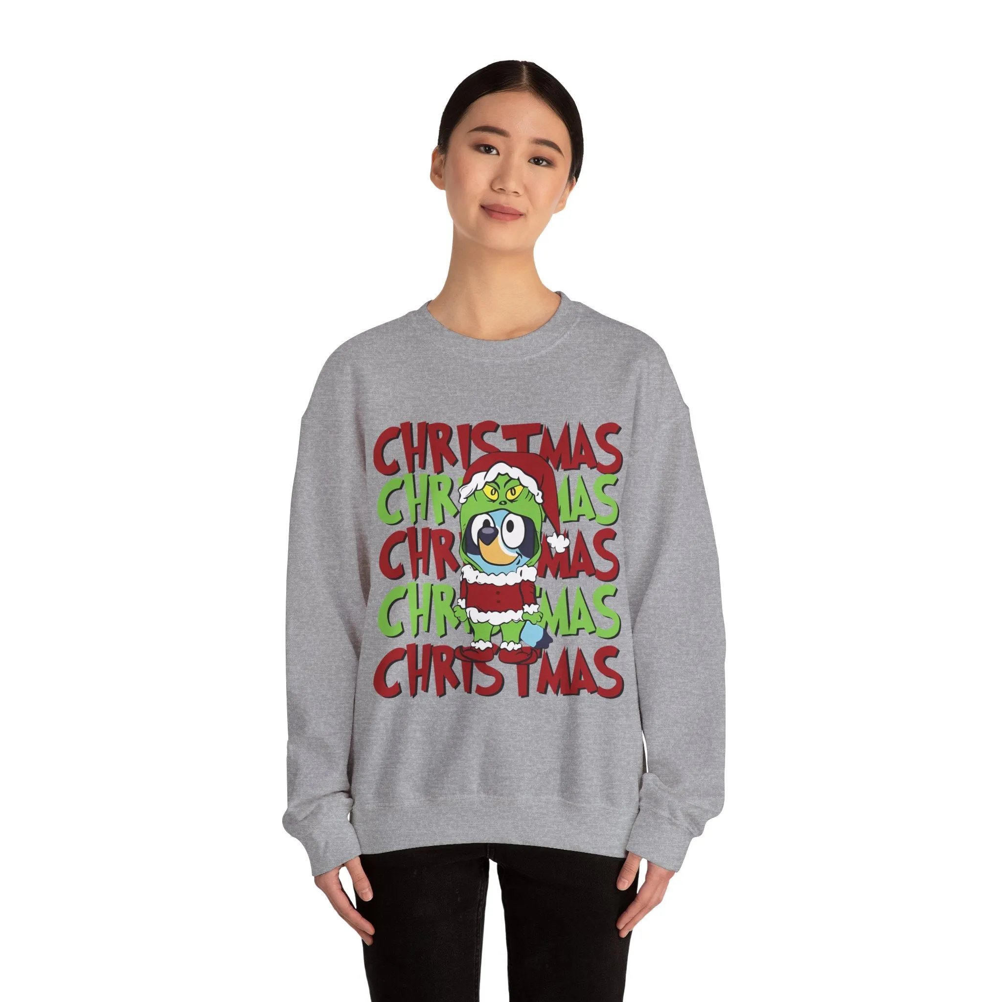 Princess Grace Funny Christmas Sweatshirt with Holiday Graphics