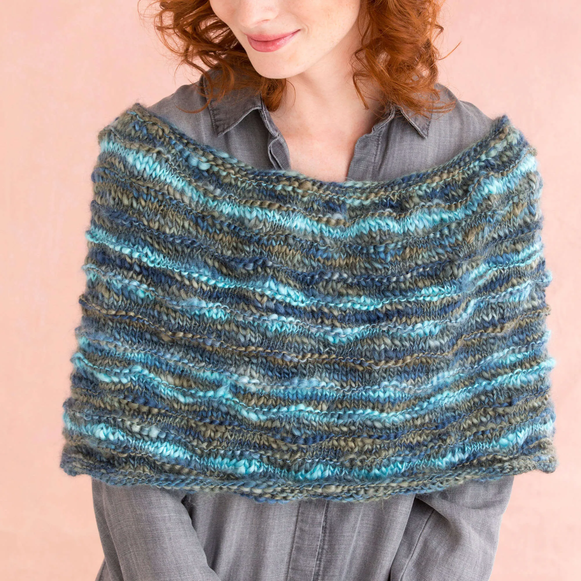 Red Heart Knit Multi-Wear Cowl