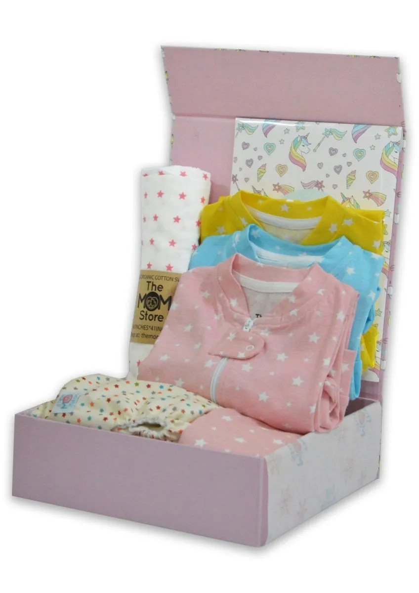 Ride A Unicorn New Born Gift  Box- Shine