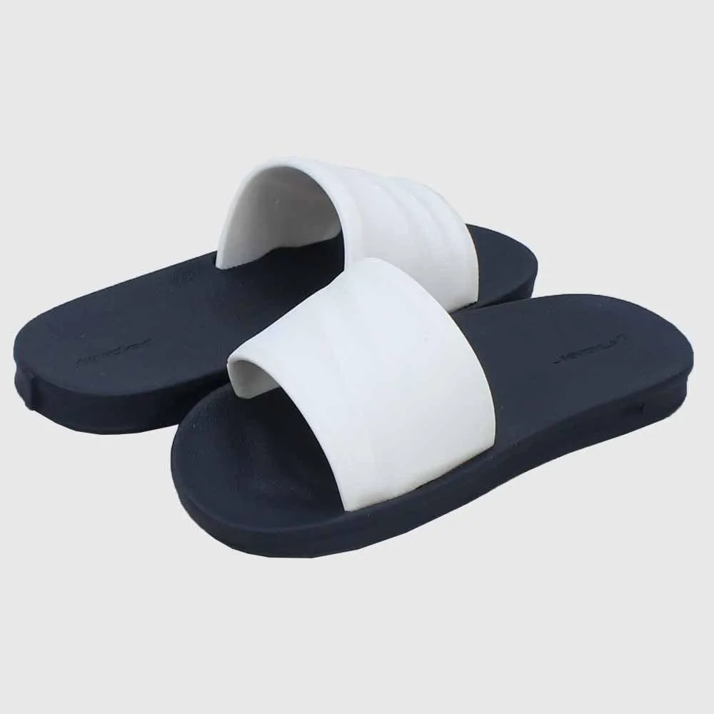 Rider Boys' White Slides