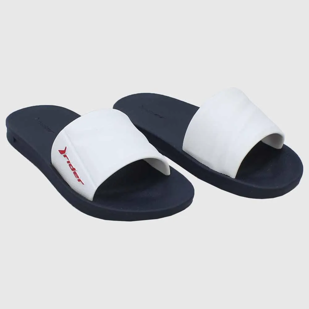 Rider Boys' White Slides