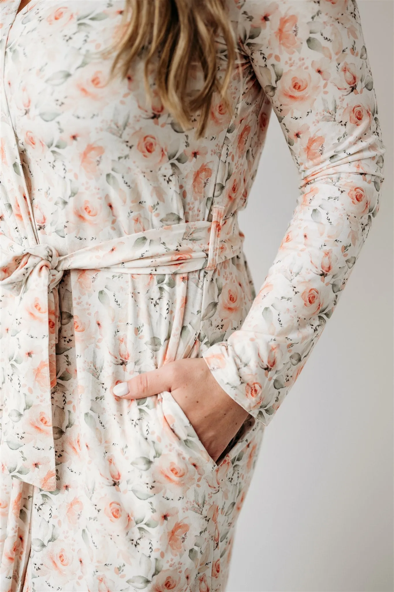 Rosy Mommy Robe