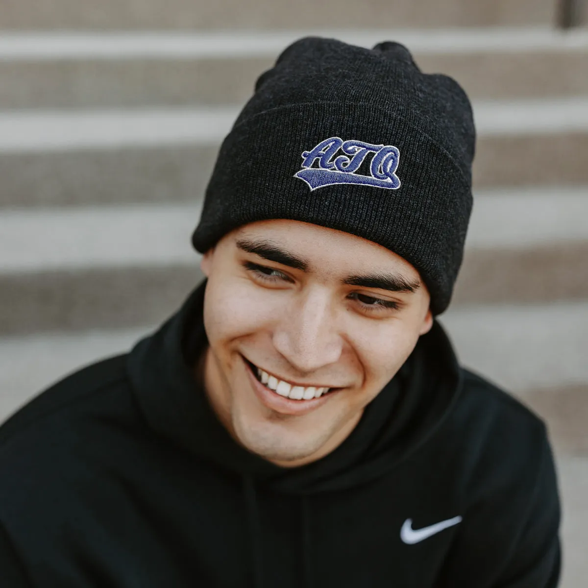 Signature Charcoal Beanie