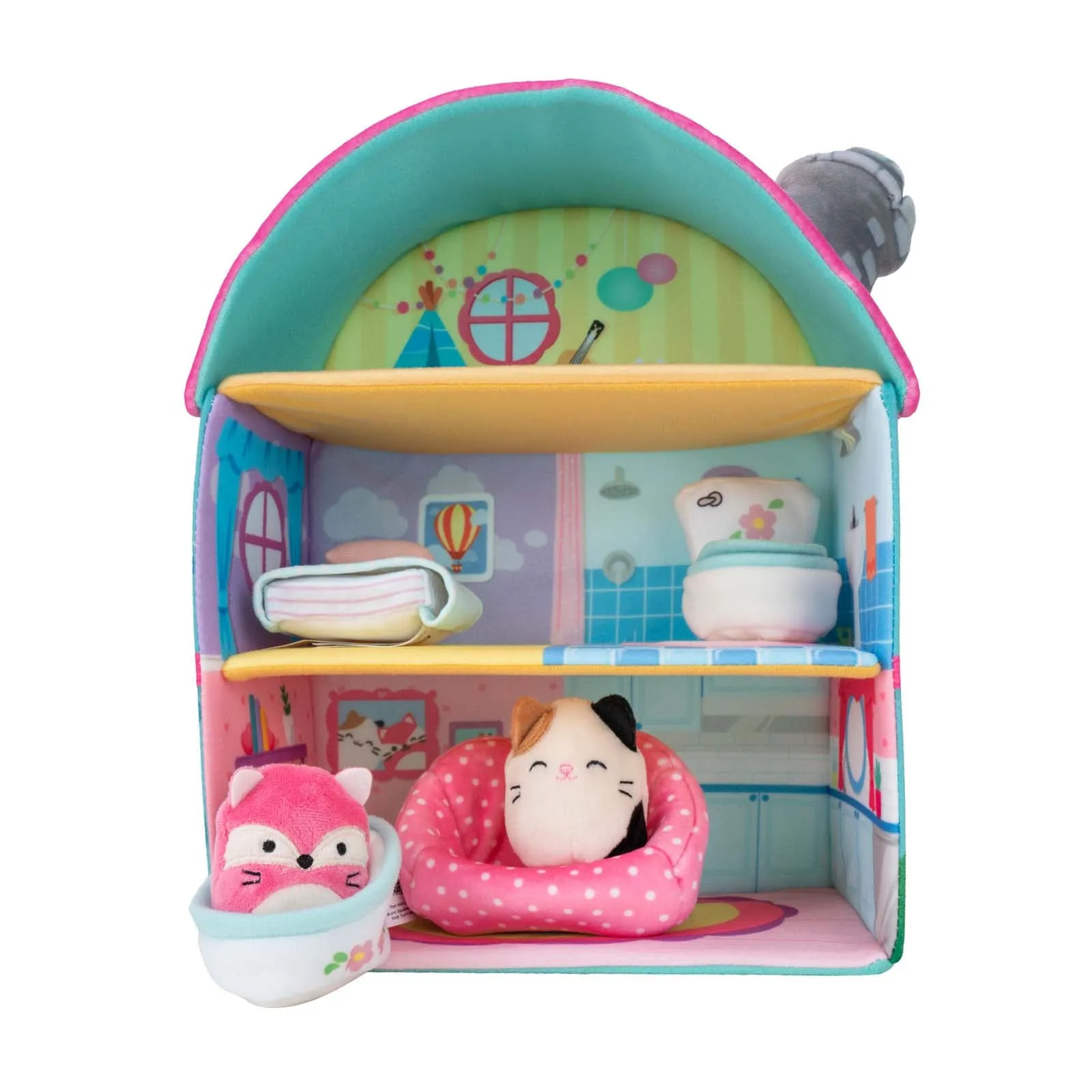 Squishmallows Squishville Large Soft Playset Fifi's Cottage