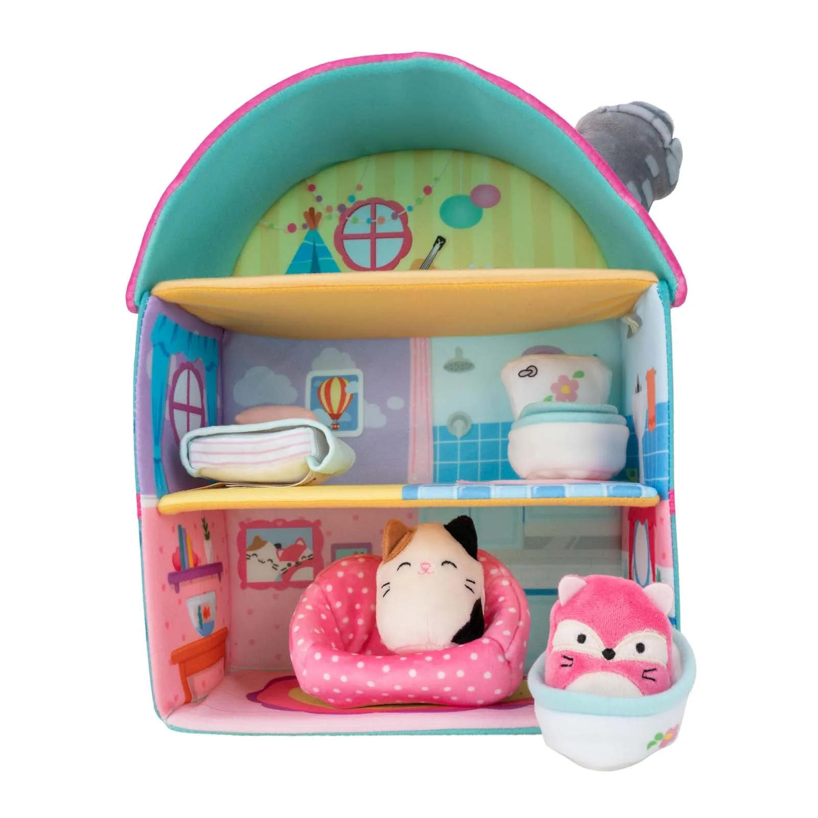 Squishmallows Squishville Large Soft Playset Fifi's Cottage