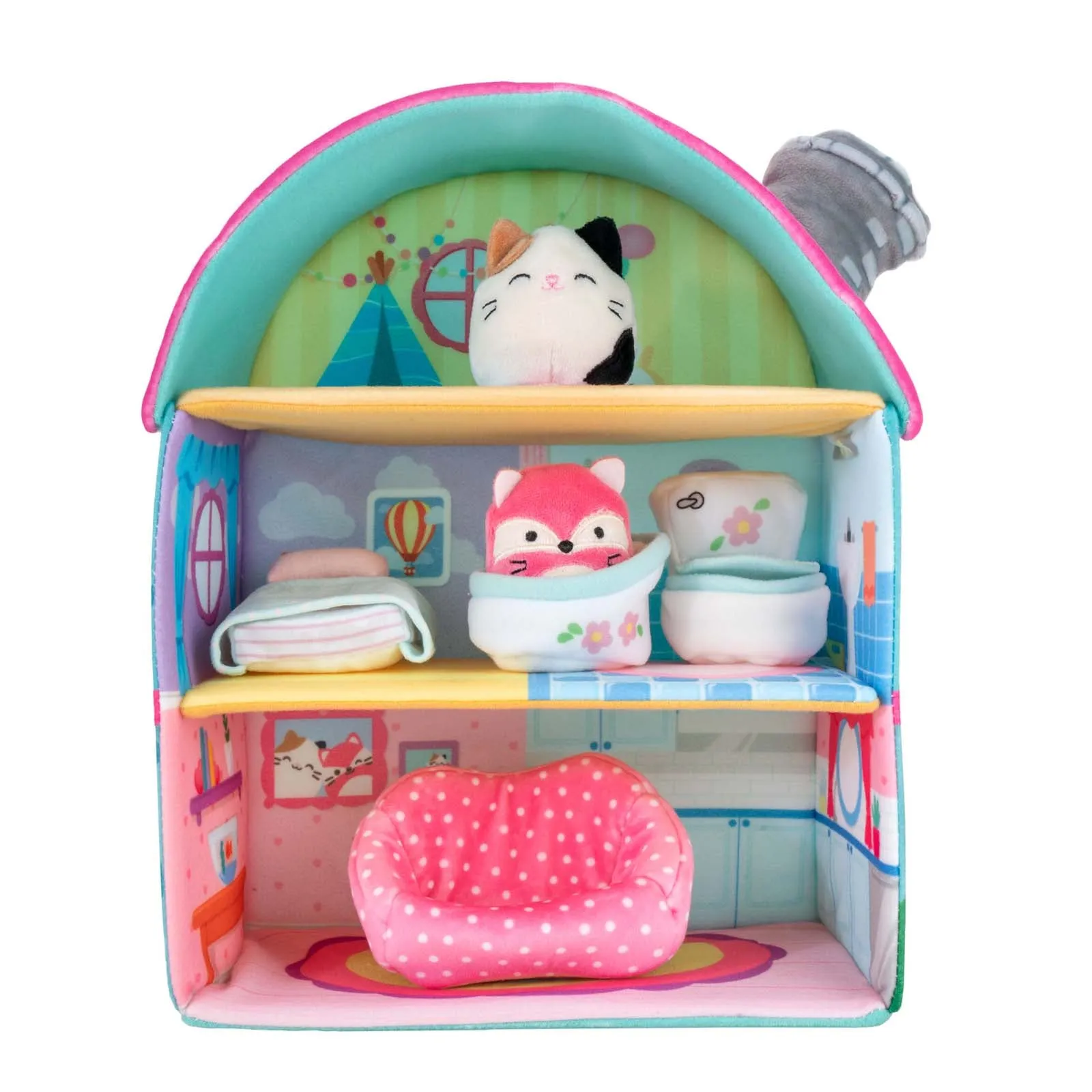 Squishmallows Squishville Large Soft Playset Fifi's Cottage