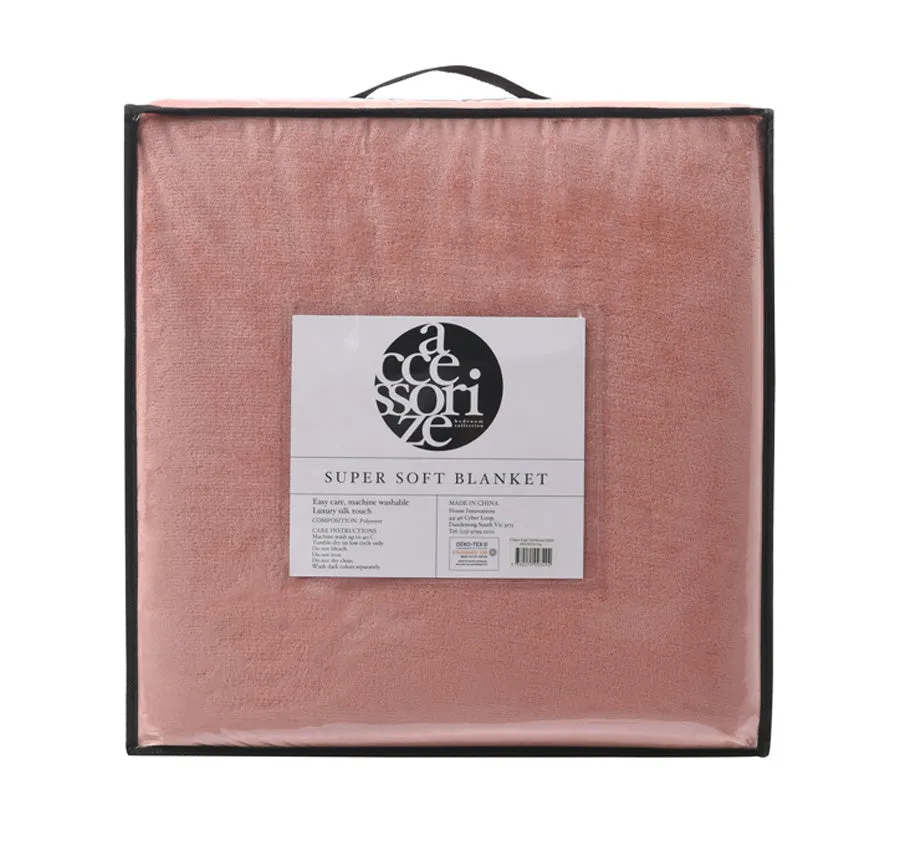 Super Soft Blanket Range Clay