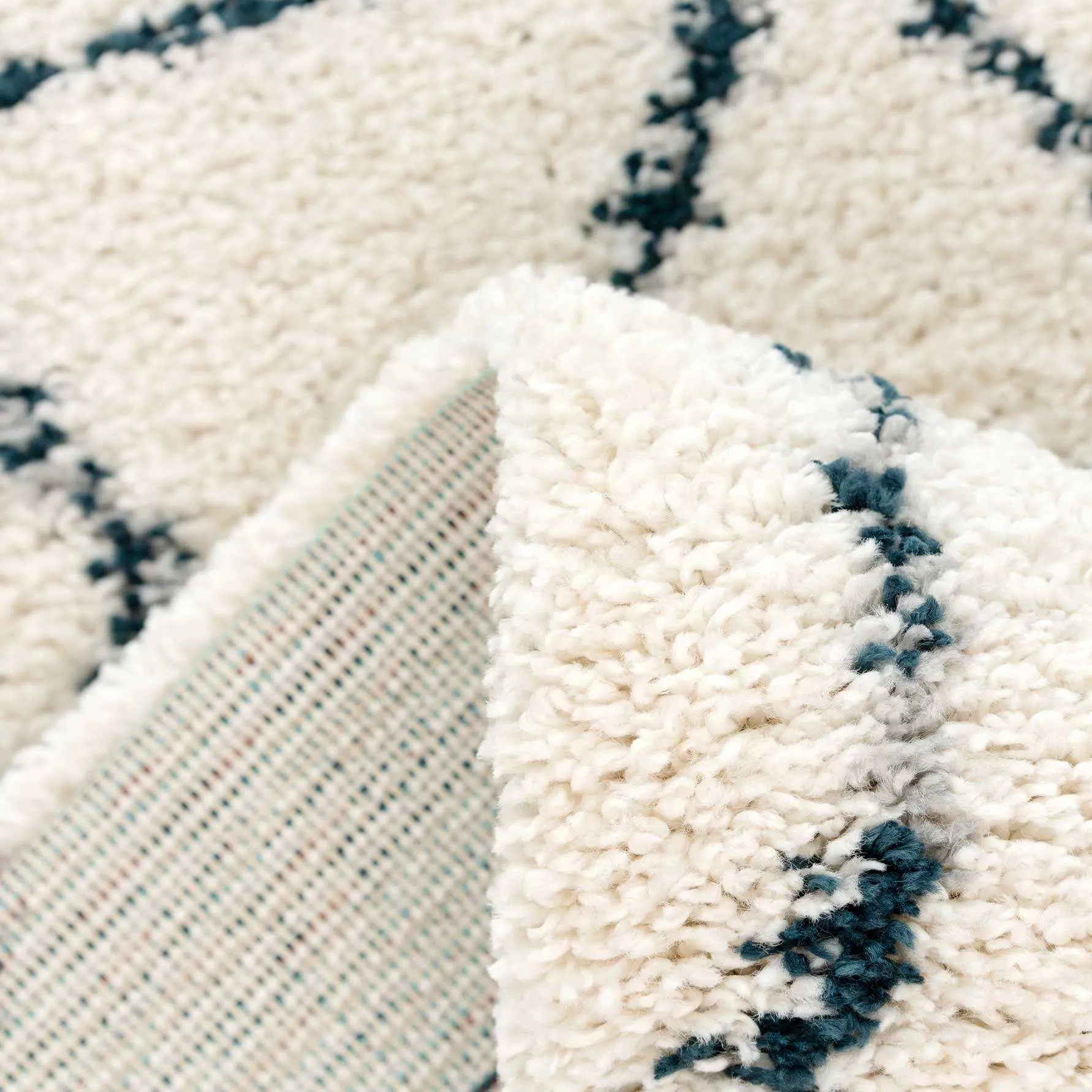 Super Soft Boho Moroccan Shaggy Rug - Bannon