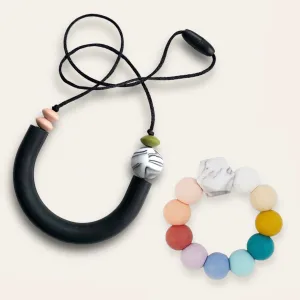 Teething Bundle- Necklace And Teether