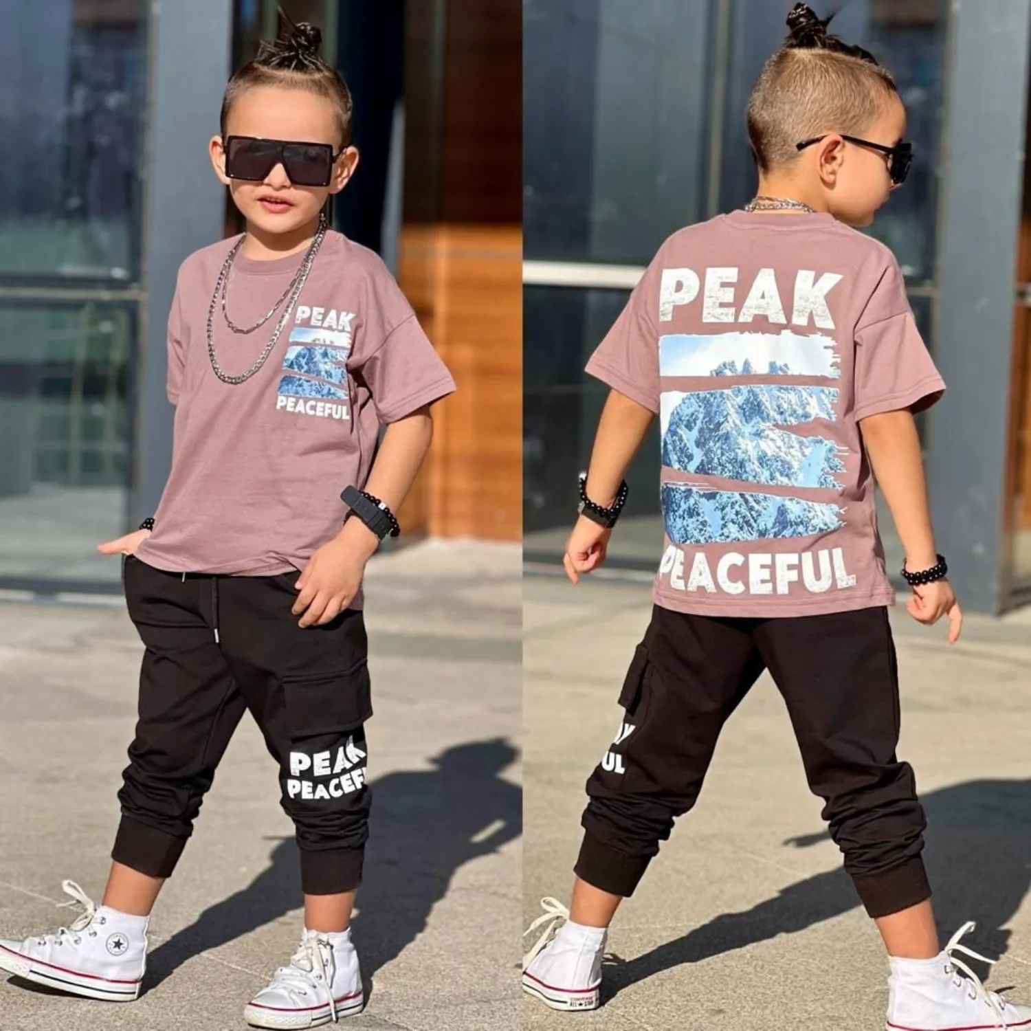 The Peak Boys Joggers Set