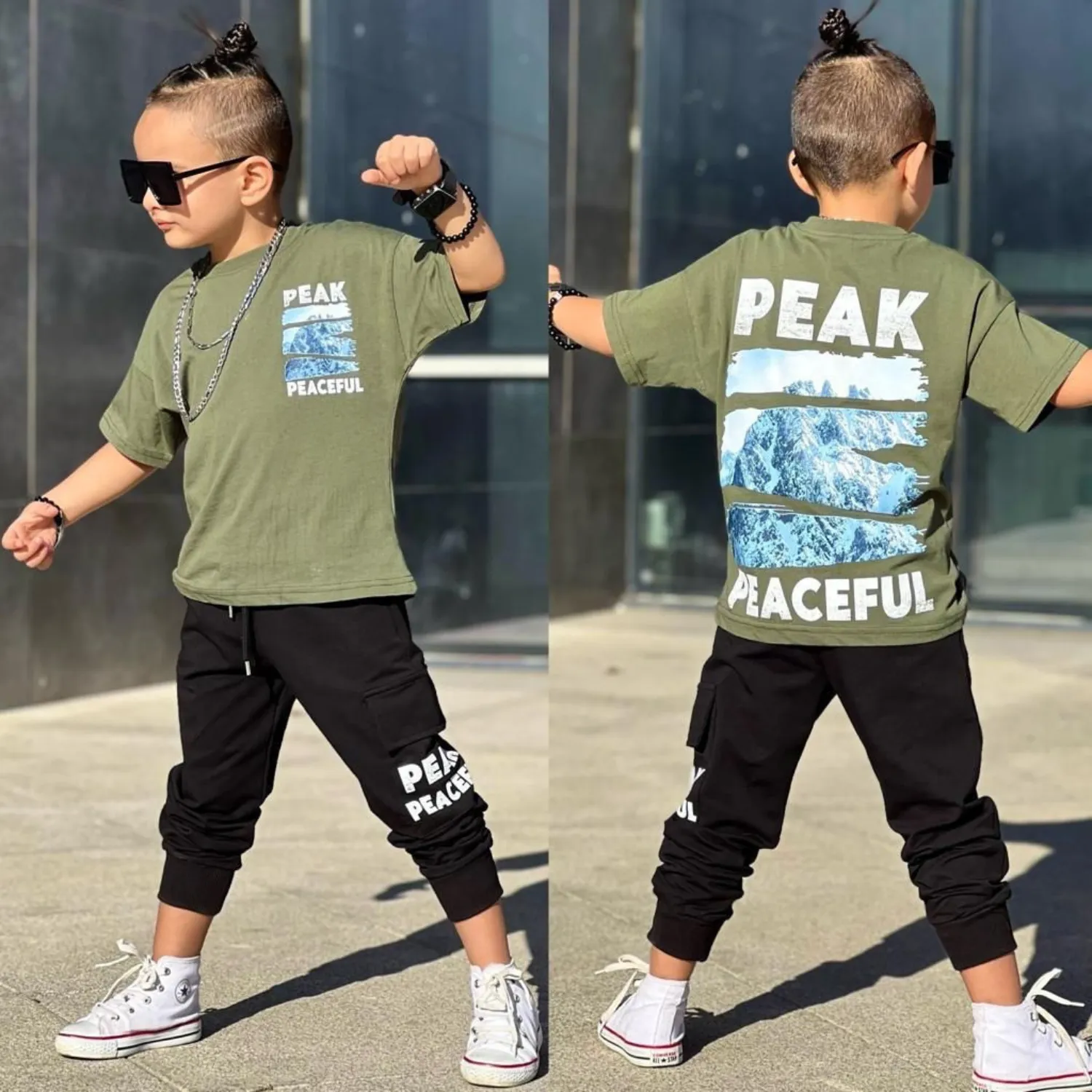 The Peak Boys Joggers Set