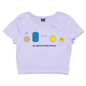 The Simpsons Crop Top - My Dysfunctional Family