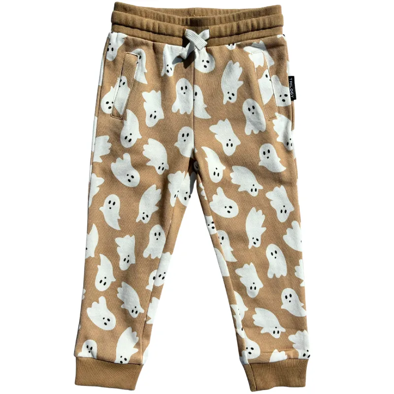 Trilogy Design Co - Ghosts Joggers in Camel (18-24mo and 2T)