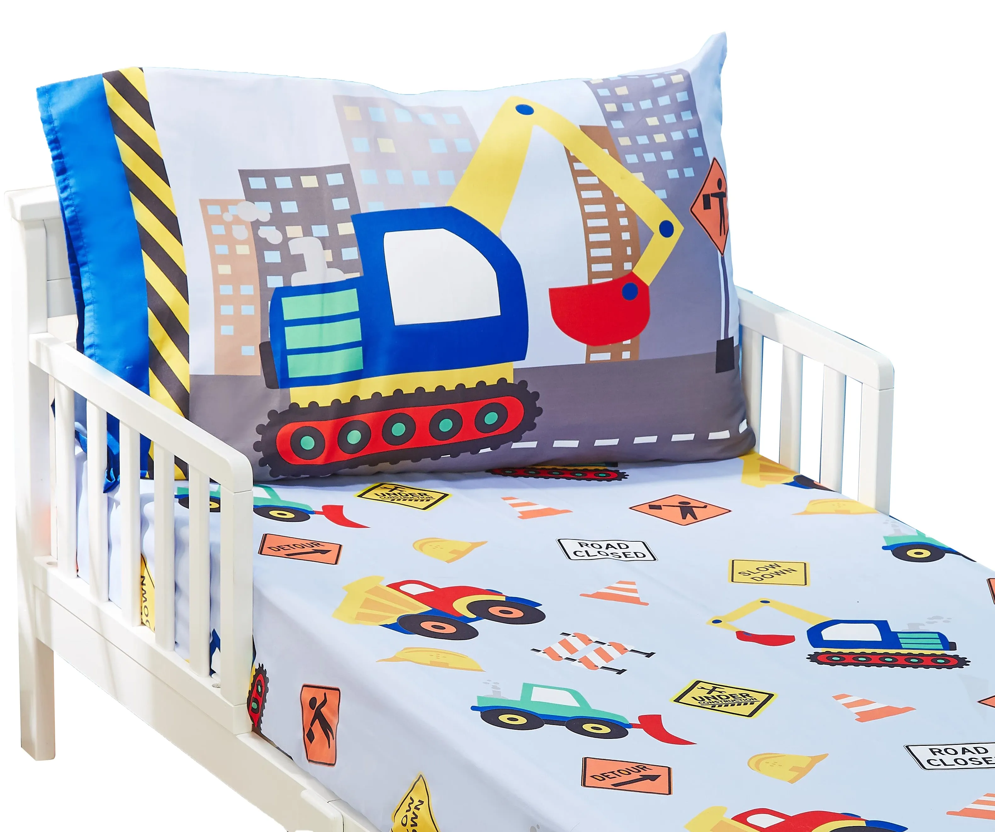 Under Construction Toddler Sheet Set