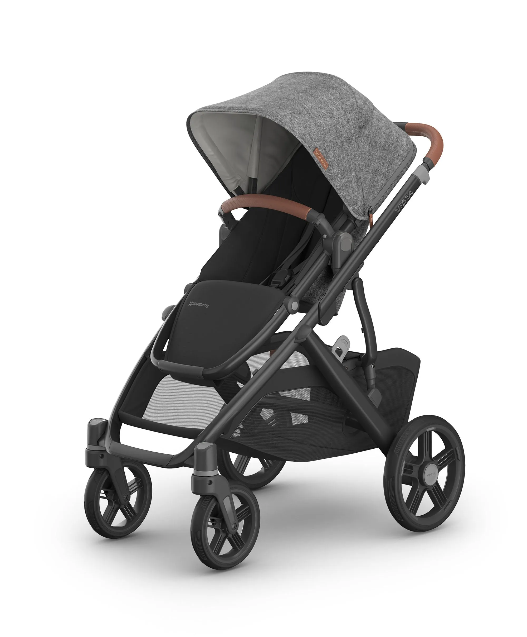 UPPAbaby Vista V3 Stroller Bundle with Cybex Cloud Car Seat – Greyson