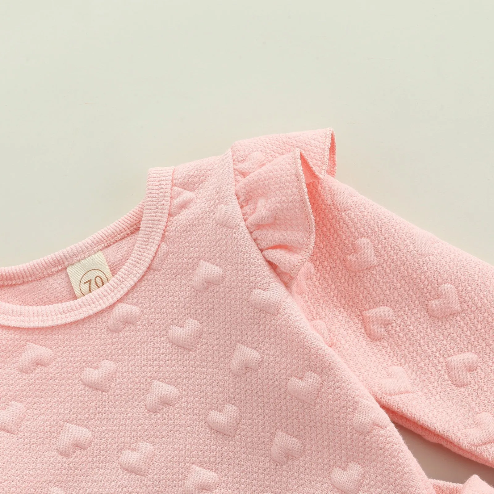 Valentine Pink Baby Girl Tracksuit