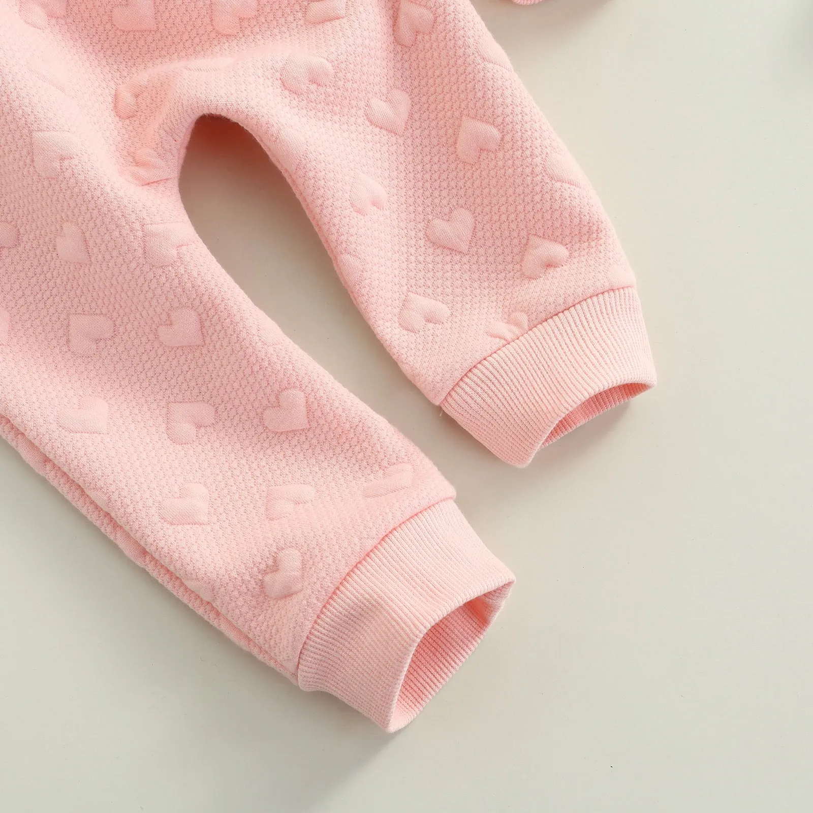 Valentine Pink Baby Girl Tracksuit